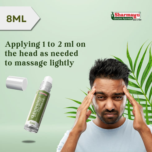 Sharmayu Ayurveda Migraine Relax Oil