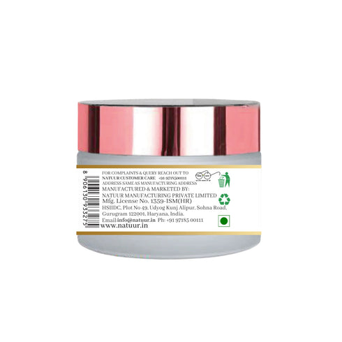 Natuur Shata Dhauta Ghrita Rose Deep Nourishment & Glowing Skin Night Cream