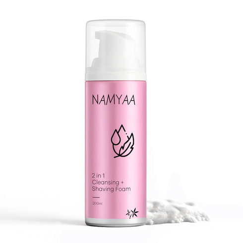 Namyaa Skincare Satinwhite Sensitive Shaving Foam