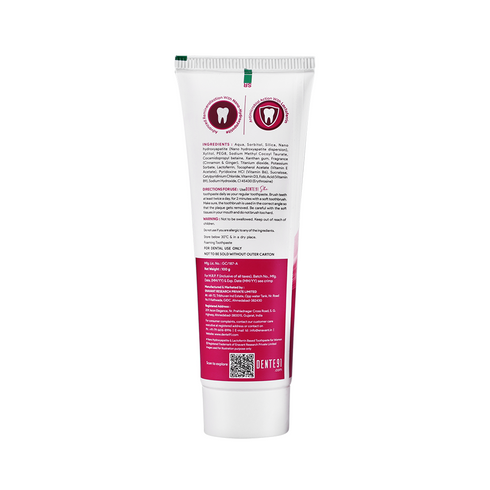 Dente91 Family Toothpaste Combo (Enamel Pro 100g + SHE Toothpaste 100g + Kids Toothpaste, Strawberry Flavour 45g)