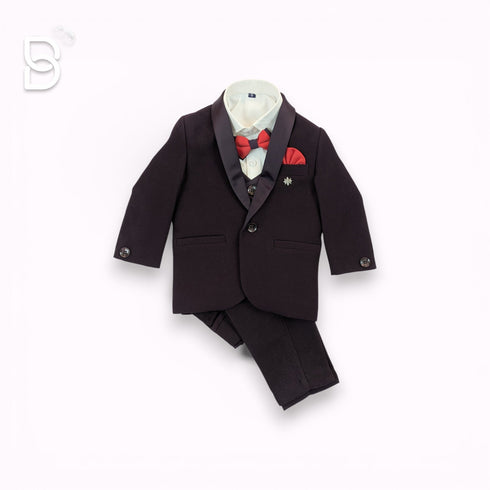 Bachpan kids wear Suit Wine