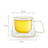 Vahdam Tea Shimmer Borosilicate Glass Double Walled Teacups