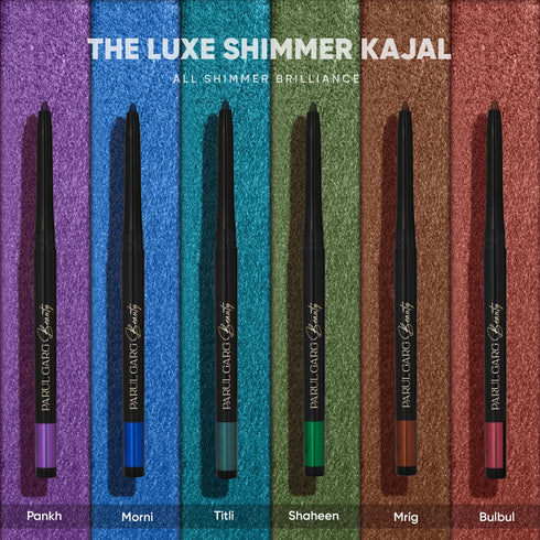 Parul Garg Beauty The Luxe Shimmer Kajal Pack of Six