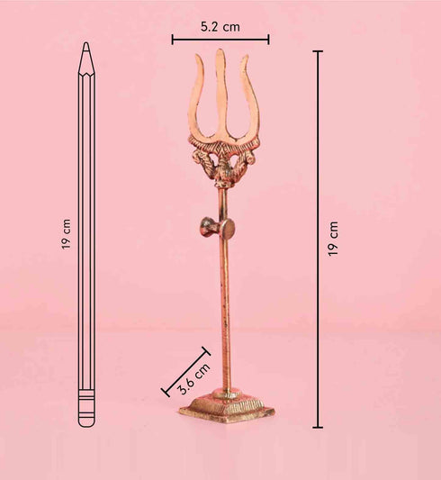 Samskara Home Shiva Trishul Idol