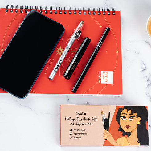 Dazller Cosmetics College Essentials - All-Nighter Trio