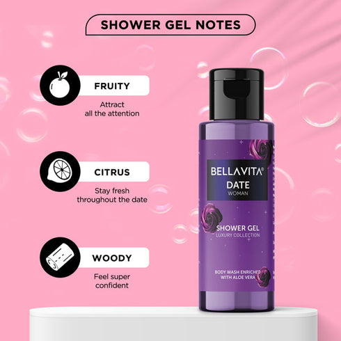 Bella Vita Shower Gel Trial Kit for Women
