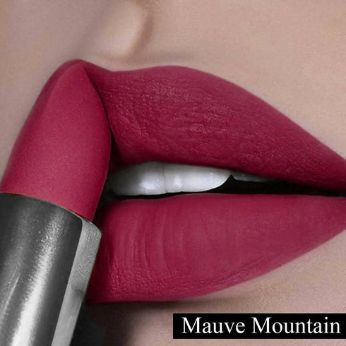 FLiCKA Wear Me Everywhere Creamy Matte Lipstick Mauve Mountain | Maroon