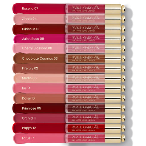Parul Garg Beauty Hibiscus 01: Silk Matte Liquid Lipstick
