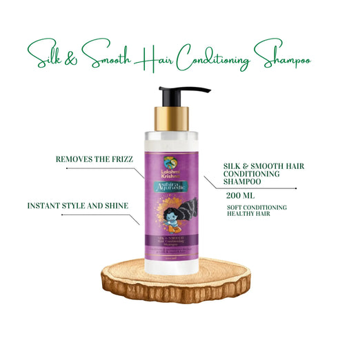 Lakshmi Krishna Naturals Silk and Smooth Hair Conditioning Shampoo