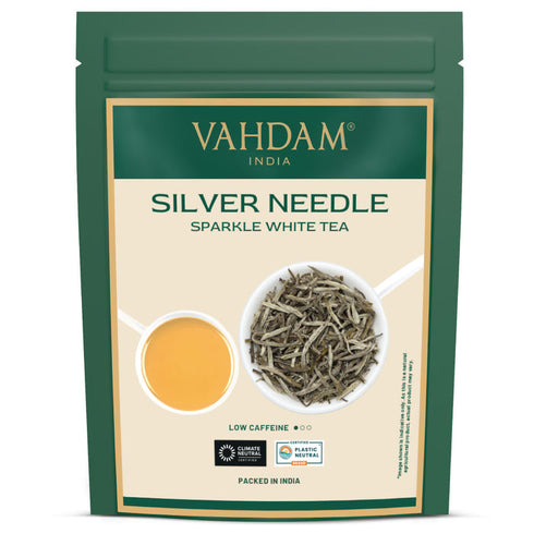 Vahdam Tea Silver Needle Sparkle White Tea