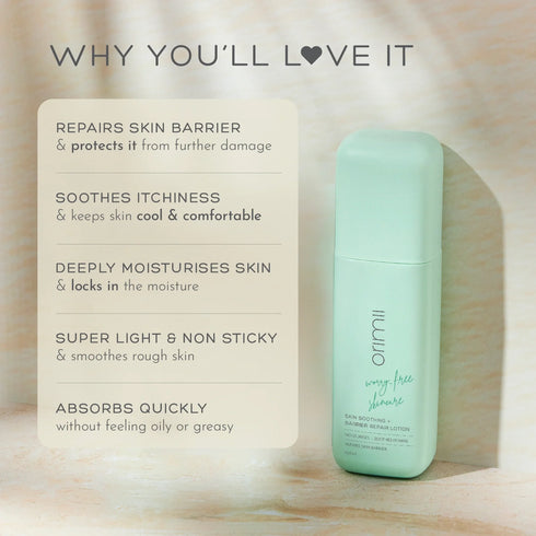 Orimii Skincare Skin Soothing Barrier Repair Body Lotion