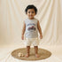 Bachpan kids wear New Born Sleeveless Tee-Ash