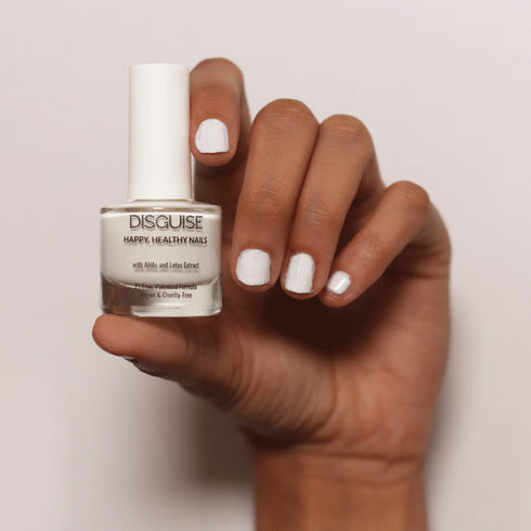Disguise Happy Healthy Nail Polish Whimsical White 123