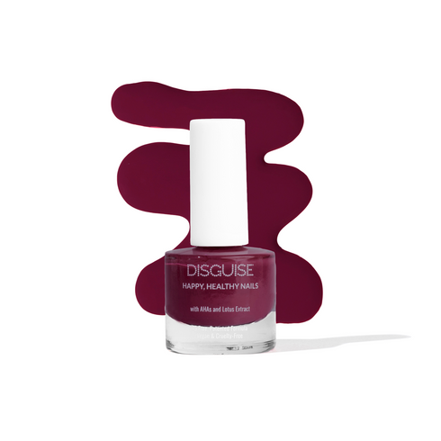 Disguise Happy Healthy Nail Polish Mulberry 101
