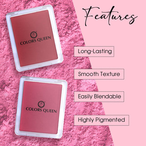 Colors Queen Sweet Cheek Matte Blush | 7 Gram