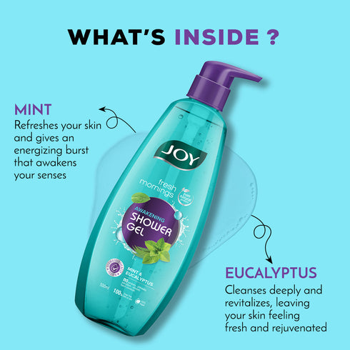 Joy Fresh Morning Awakening Mint Shower Gel