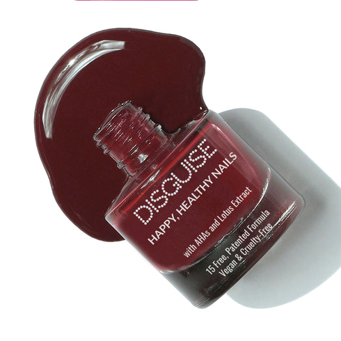 Disguise Happy Healthy Nail Polish Mulberry 101