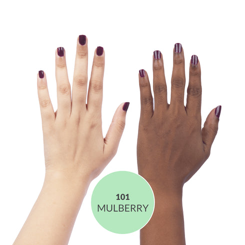 Disguise Happy Healthy Nail Polish Mulberry 101