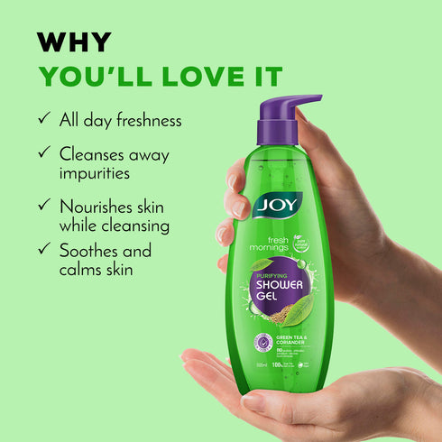 Joy Fresh Morning Purifying Green Tea Shower Gel