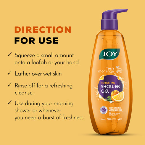 Joy Fresh Morning Refreshing Vitamin C Shower Gel