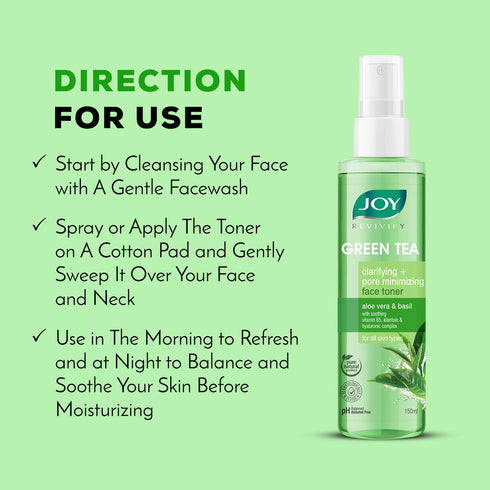 Joy Green Tea Clarifying + Pore Minimizing Face Toner