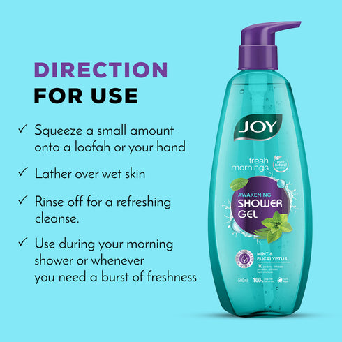 Joy Fresh Morning Awakening Mint Shower Gel