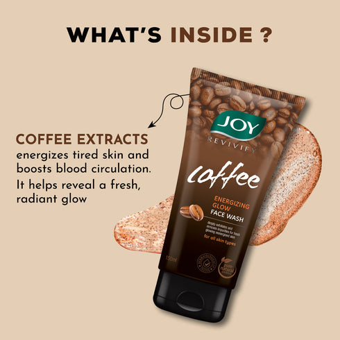 Joy Coffee Energizing Glow Face Wash