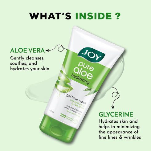 Joy Pure Aloe Vera Hydrating Face Wash