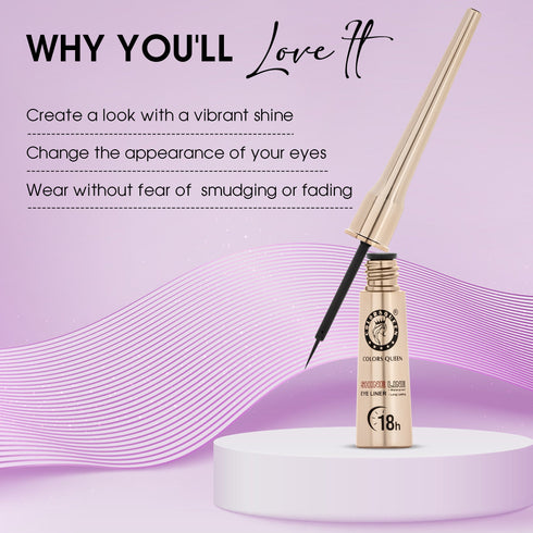 Colors Queen Intense Black Kajal Eyeliner Mascara Combo