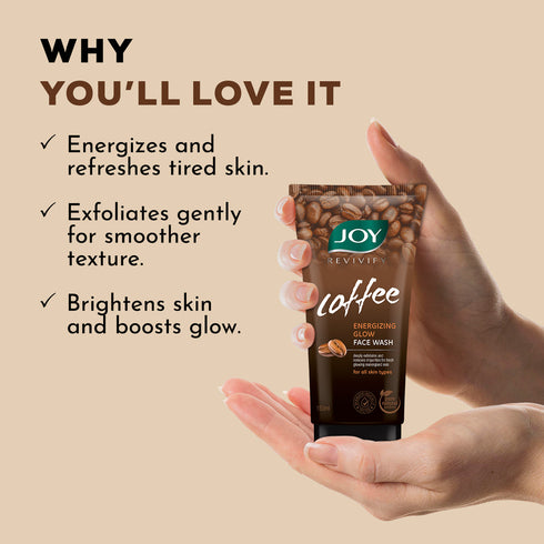Joy Coffee Energizing Glow Face Wash