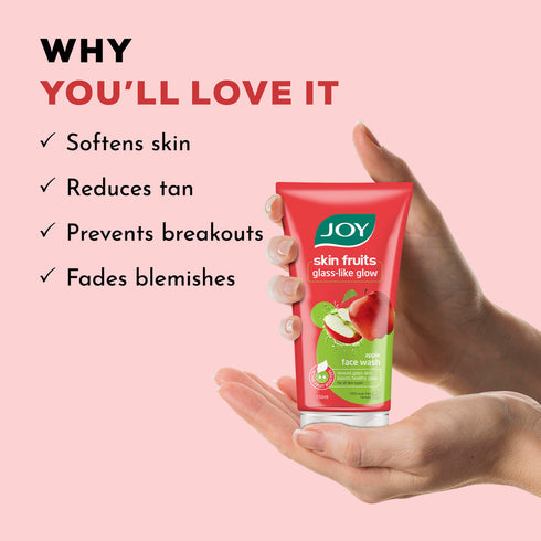 Joy Skin Fruits Softening Glow Apple Face Wash