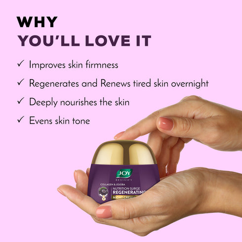 Joy Collagen | Jojoba Nutrition Surge Regenerating Night Cream