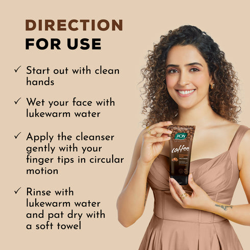 Joy Coffee Energizing Glow Face Wash