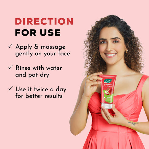 Joy Skin Fruits Softening Glow Apple Face Wash