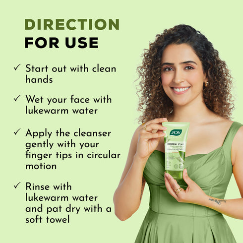Joy Mineral Clay Pore Clarifying Face Wash
