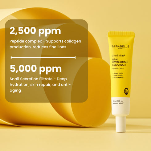 Mirabelle Korea Snail Miin Real Revolution Eye Cream