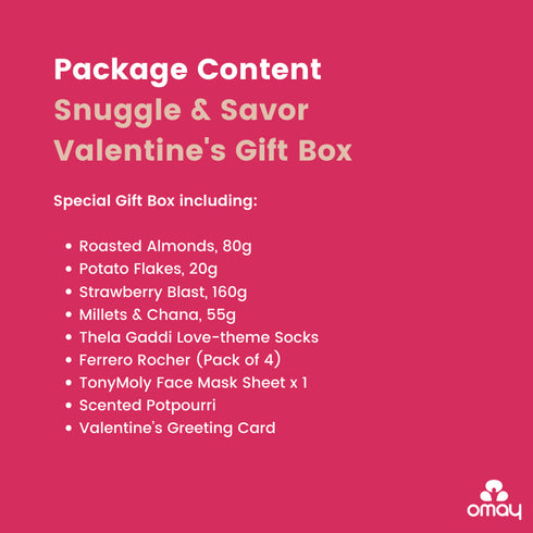Omay Foods Snuggle & Savor Vday Gift Box