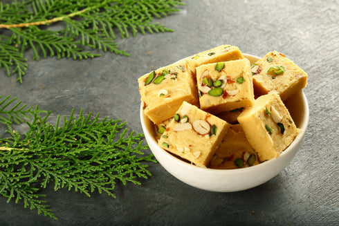 Agra Sweets Dry Fruit Soan Papdi