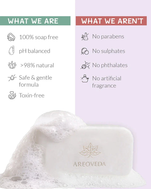 AreoVeda Baby Bathing Bar 100g