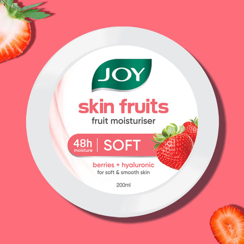 Joy Skin Fruits Berries Super Soft 24 Hour Moisturizer Cream