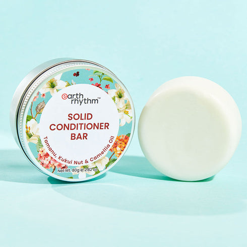Earth Rhythm Solid Conditioner Bar Tamanu Kukui Nut & Camellia Oil