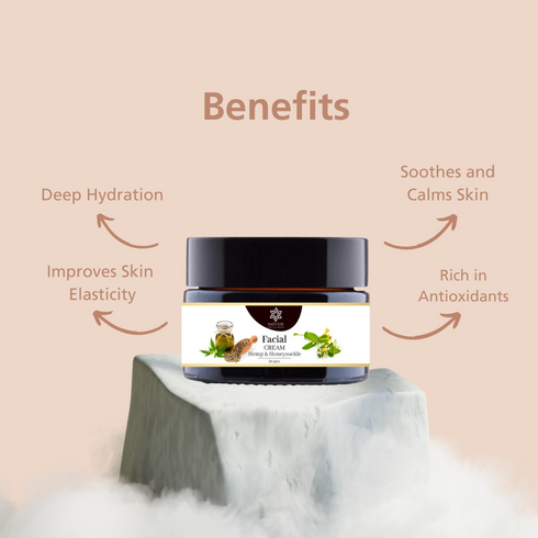 Natuur Hemp Honeysuckle Face Cream 50gm