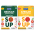 Keyafoods Keya Mexican Soup Tomato & Corn 52g Keya African Soup Tomato & Piripiri 56g Pack 2