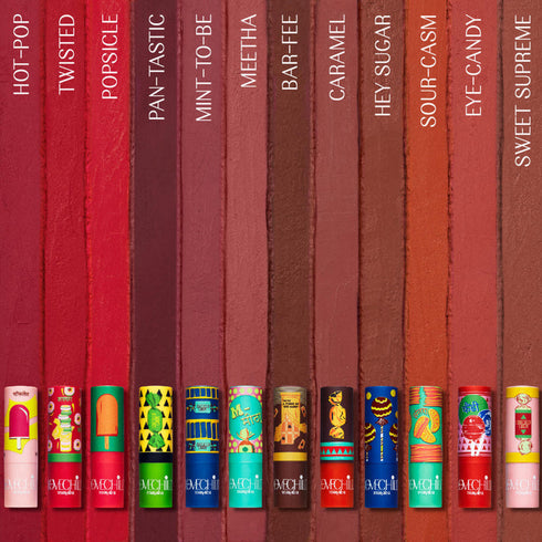 LoveChild Sour|casm| Luxe|Matte Lipstick Rustic Orange | Velvet Matte Finish