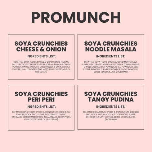 PROMUNCH Travel Combo Pack