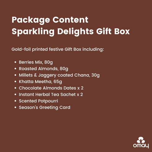 Omay Foods Sparkling Delights New Years Gift Box