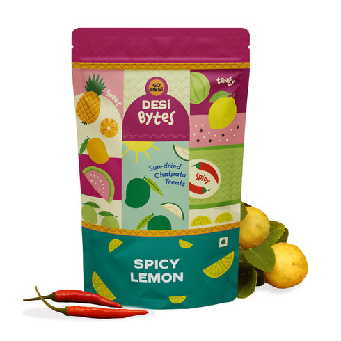 Go Desi Spicy Lemon Bytes Pack