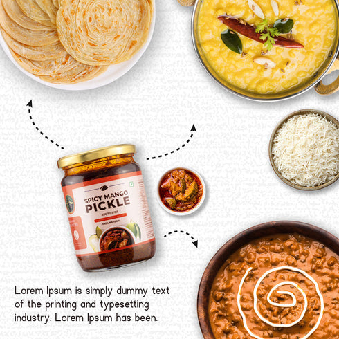 GirOrganic Spicy Mango Pickle