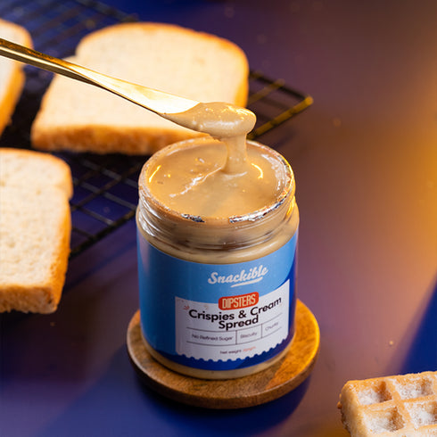 Snackible Crispies And Cream Spread