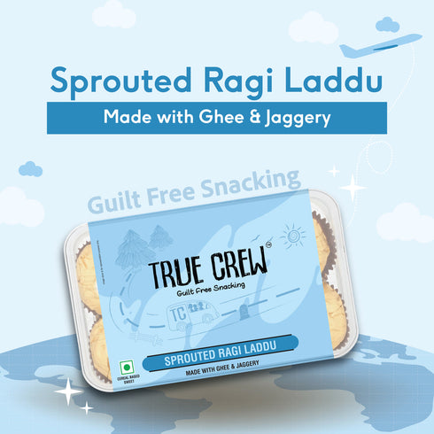 Sri Sri tattva True crew - sprouted ragi laddu